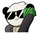Emoji moneypanda