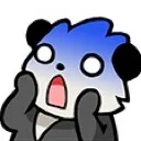 Emoji panda_peur