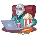 Emoji voldypopcorn