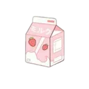 Emoji strawberry_milk