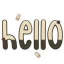 Emoji hello