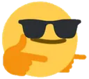 Emoji fingergun