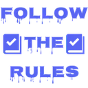 Emoji 5126followtherules