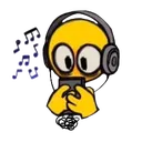 Emoji listeningtomusic