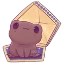 Emoji chocogrenouille