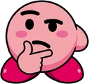 Emoji DL_kirby_thinking