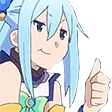 Emoji AquaThumbsUp
