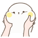 Emoji BlobSquishyCheeks