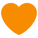 Emoji orange_heart