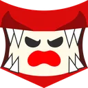 Emoji beuglente