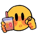 Emoji dunkin