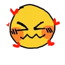 Emoji embarrasedlovenormal