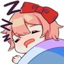 Emoji DDLC_SayoriSleep