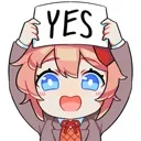 Emoji DDLC_SayoriYes