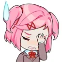 Emoji DDLC_NatsukiNotReally