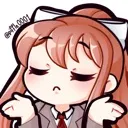 Emoji DDLC_MonikaDontKnow