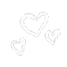 Emoji heartwhite