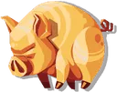 Emoji GGE_Cochon_Or