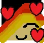 Emoji head_with_heath_around