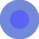 Emoji pointbleu