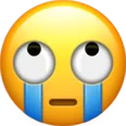Emoji rollingsob