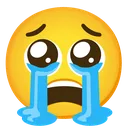 Emoji pleure