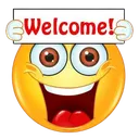 Emoji bienvenue