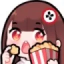 Emoji girlpopcorn