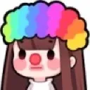 Emoji girlclown