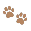 Emoji brown_paw_prints