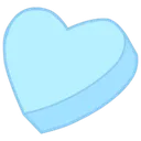 Emoji blue_candy_heart