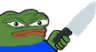 Emoji pepe_couteau
