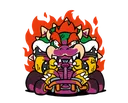 Emoji bowserinkart