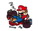 Emoji mariosleepinginkart
