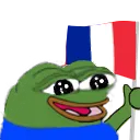 Emoji EKI_pepe_flag_fr