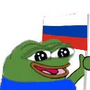 Emoji EKI_pepe_flag_RUSSIA