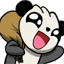 Emoji panda_sac