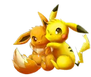 Emoji Pikachu_et_evolie