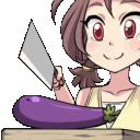 Emoji CoupeAubergine