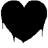 Emoji heartblackdrip