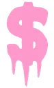 Emoji pinkdollar
