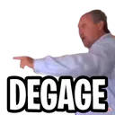 Emoji degage