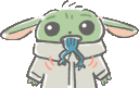Emoji baby_yoda_mange