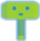 Emoji Blue_Green_Mee6_Ban_Hammer