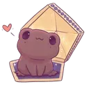 Emoji chocogrenouille