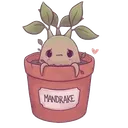 Emoji mandragore