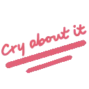 Emoji cryaboutit