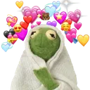 Emoji kermit_love