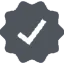 Emoji verified