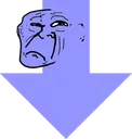 Emoji 1816trolldownvote